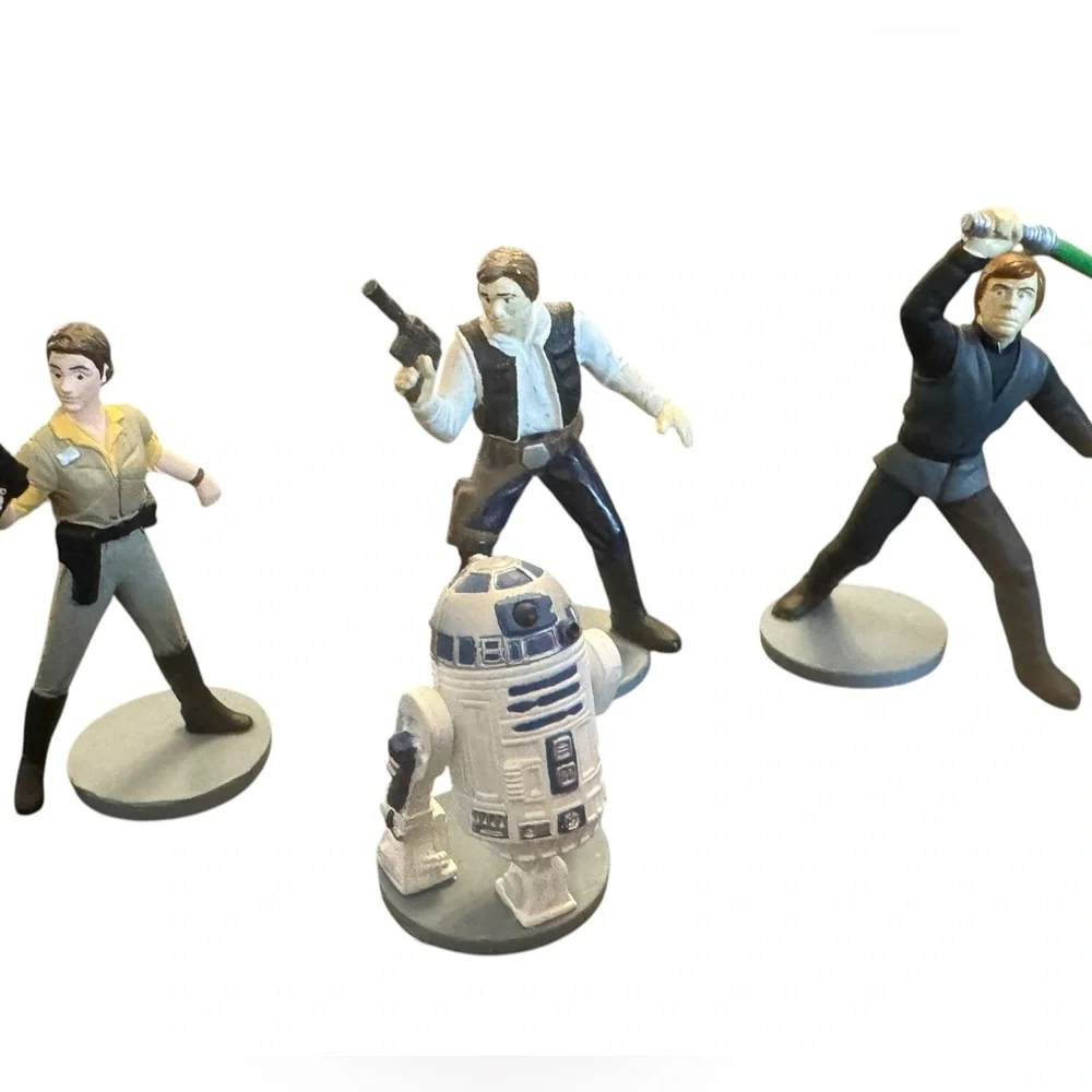 Star Wars Cake Toppers by Applause 1995